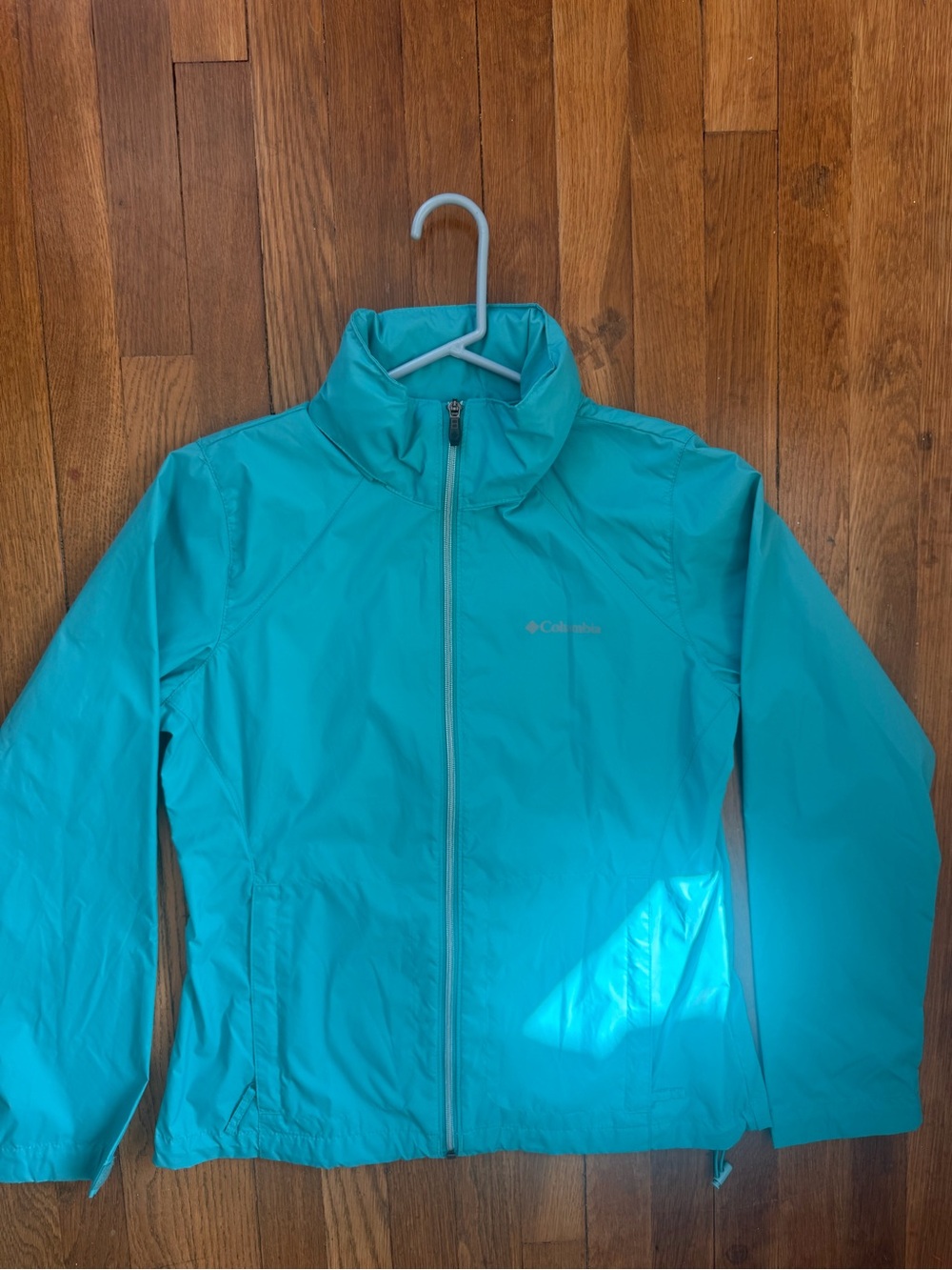 Columbia Switchback lll Women's Teal Lightweight Windbreaker Rain Utility Jacket
